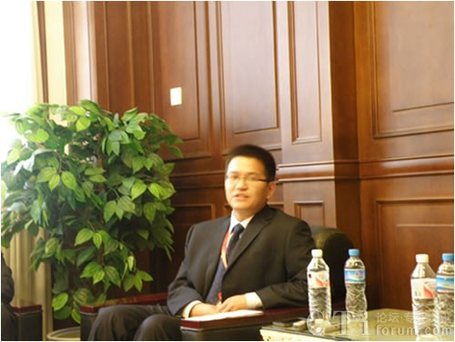 华为企业业务中国区金融系统部部长来利顺先生
